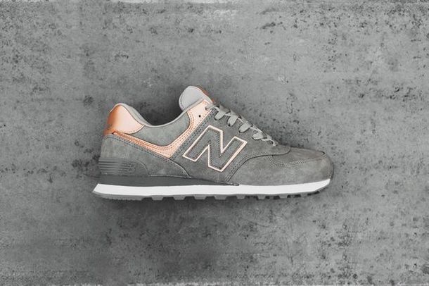 new balance rose gold et grise